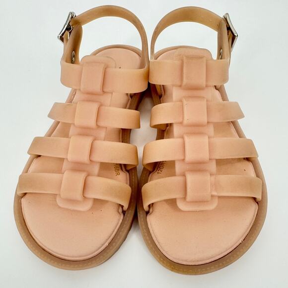 Mel Dreamed by Melissa Flox Sandals‎ Beige Size 11 - Picture 3 of 11